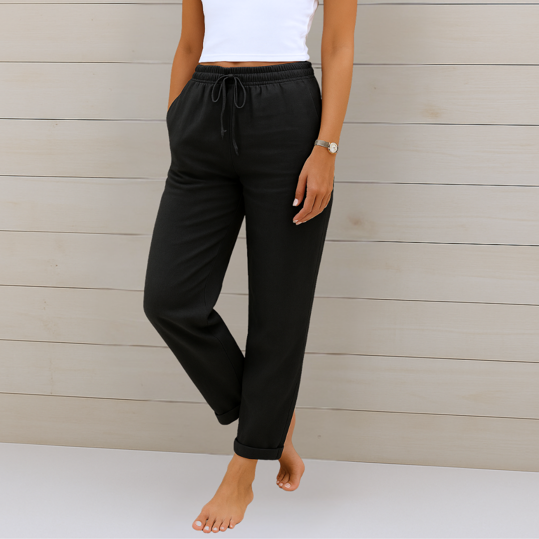 Bellamont | Stretch Linen Pants for Summer