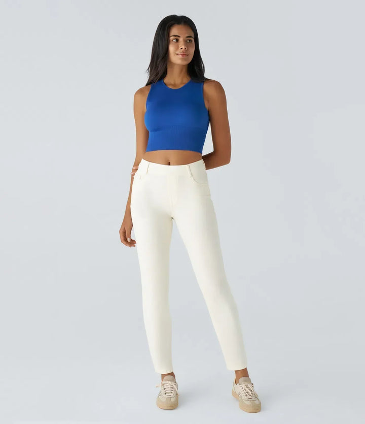 Bellamont | Comfortable Pants with High Waist and Stretchy Material