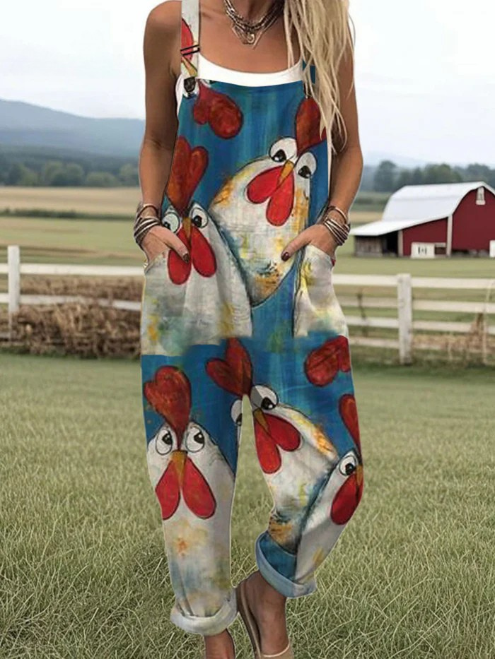 Wide Leg Vintage Jumpsuit – Effortless Style and All-Day Comfort