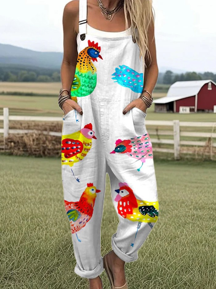 Wide-Leg Vintage Jumpsuit – Effortless Style and All-Day Comfort