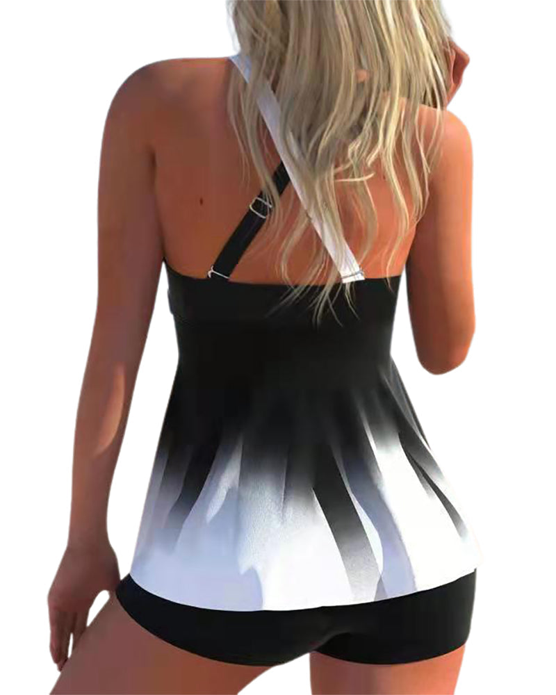 Color Block Swimsuit
