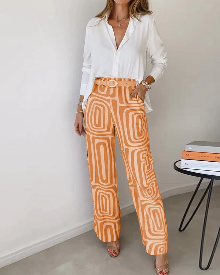 Bellamont – Pants with Matching Blouse as a Gift