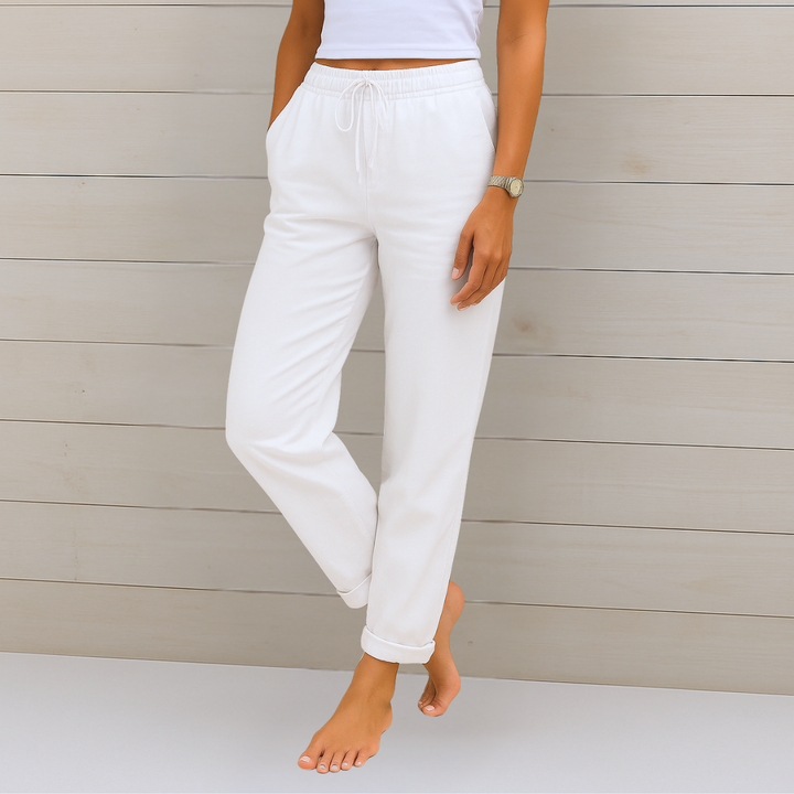 Bellamont | Stretch Linen Pants for Summer
