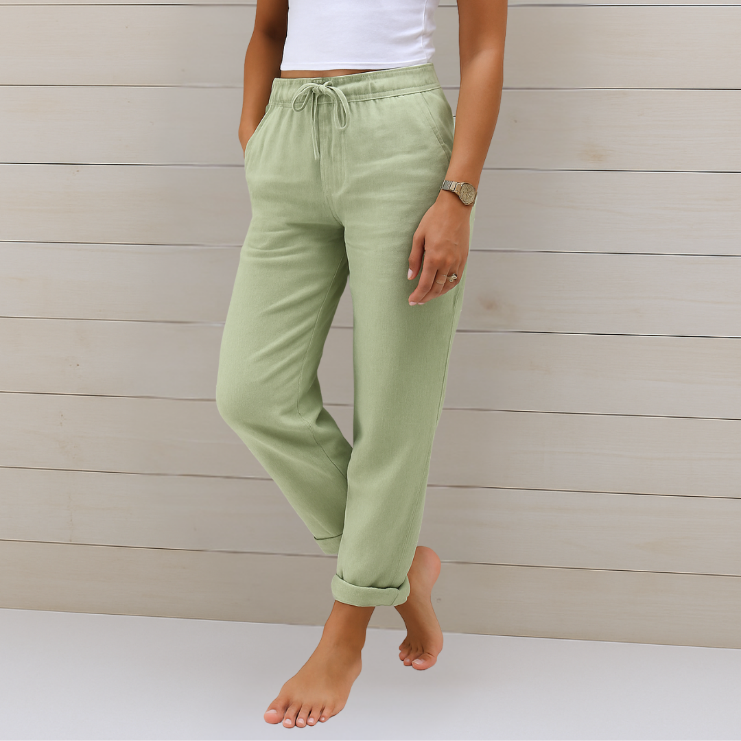Bellamont | Stretch Linen Pants for Summer