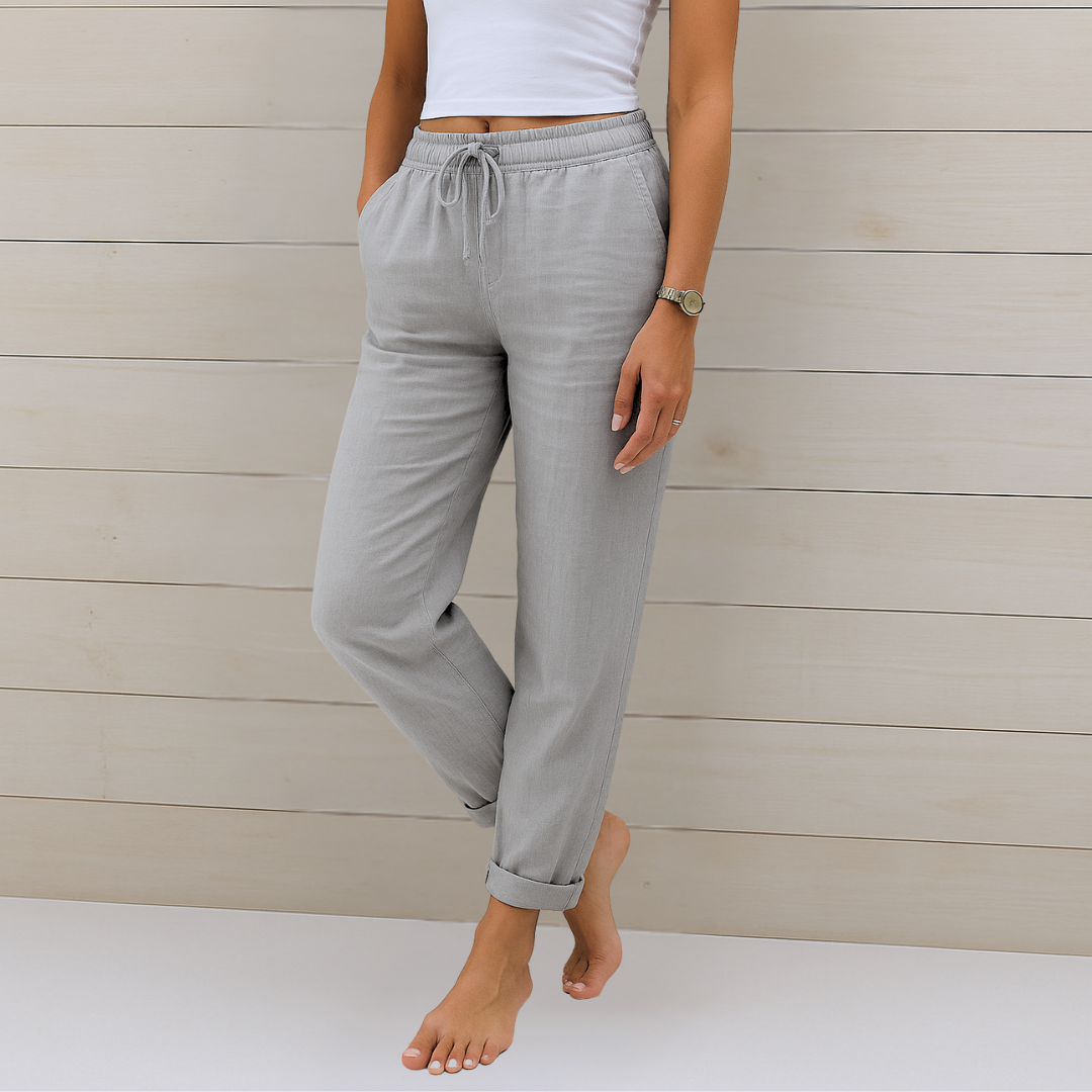 Bellamont | Stretch Linen Pants for Summer