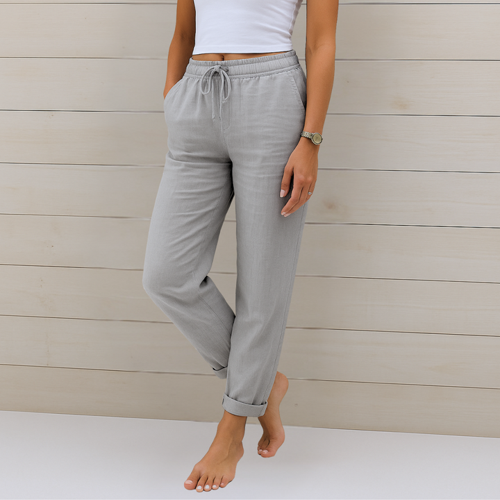 Bellamont | Stretch Linen Pants for Summer