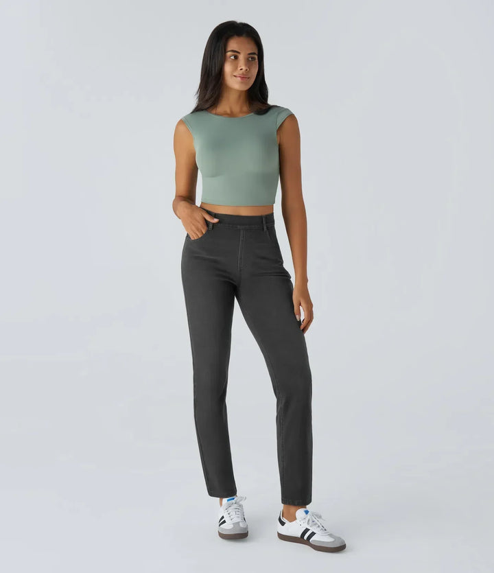 Bellamont | Comfortable Pants with High Waist and Stretchy Material