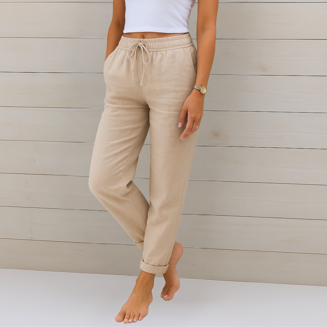 Bellamont | Stretch Linen Pants for Summer