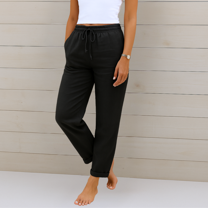 Bellamont | Stretch Linen Pants for Summer
