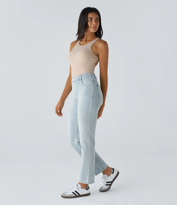 Bellamont | Comfortable Pants with High Waist and Stretchy Material