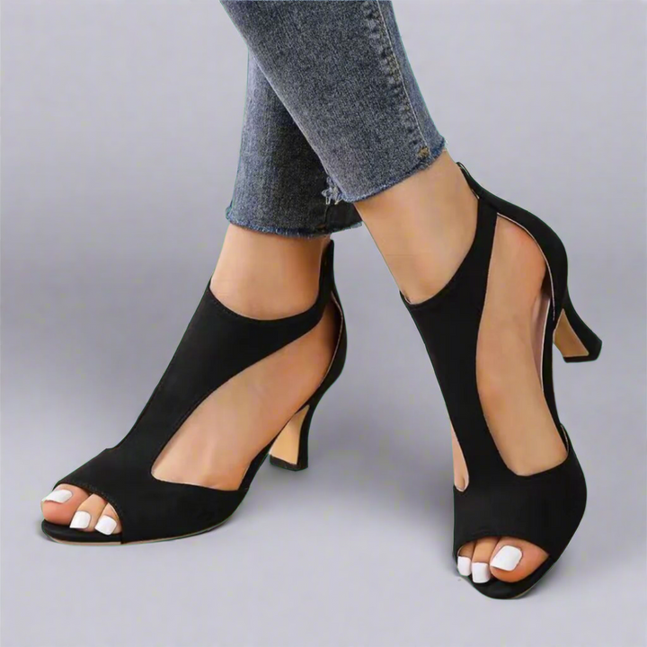 Marga | High-Quality Orthopedic Sandal with Heel