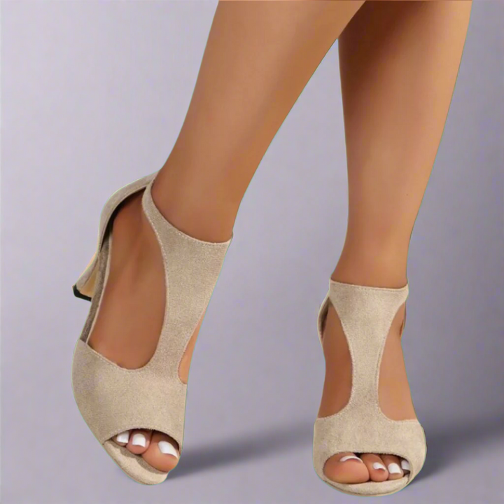 Marga | High-Quality Orthopedic Sandal with Heel