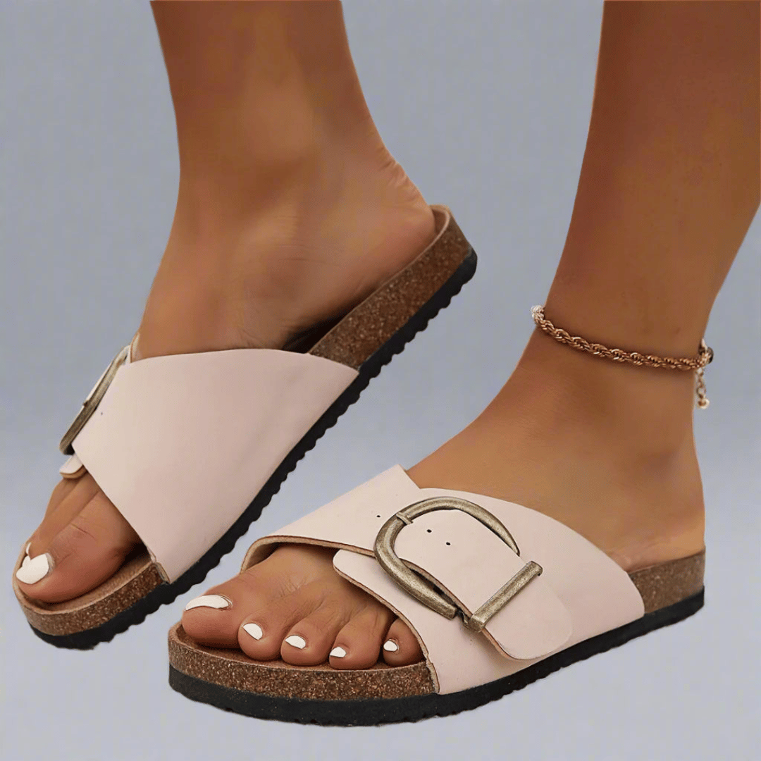 Ronja | Vegan Cork Slippers with Comfortable Sole