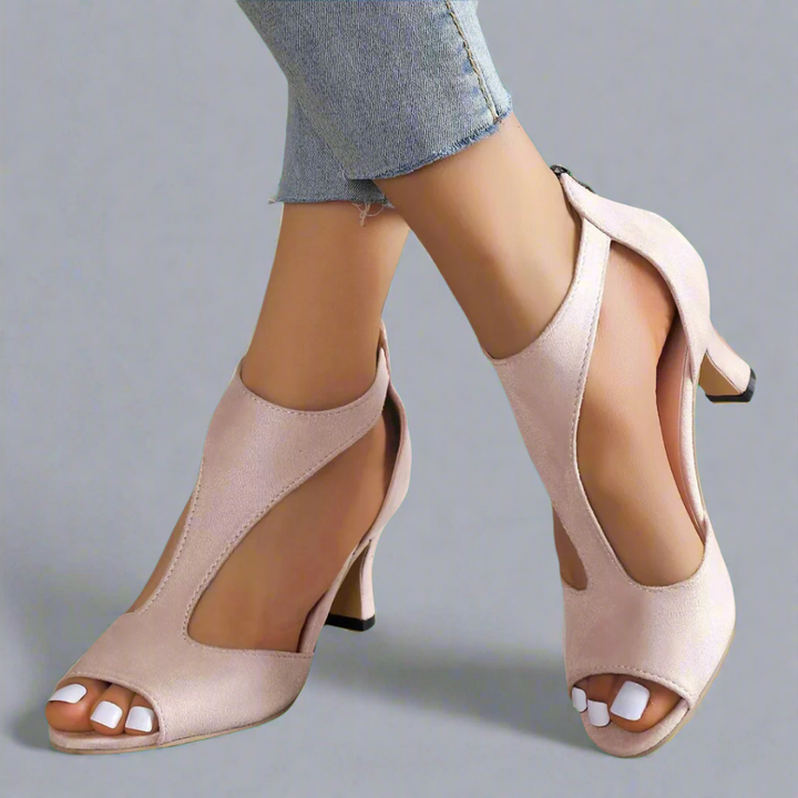 Marga | High-Quality Orthopedic Sandal with Heel
