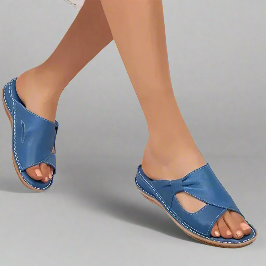 Yvonne | High-Quality Orthopedic Leather Sandals