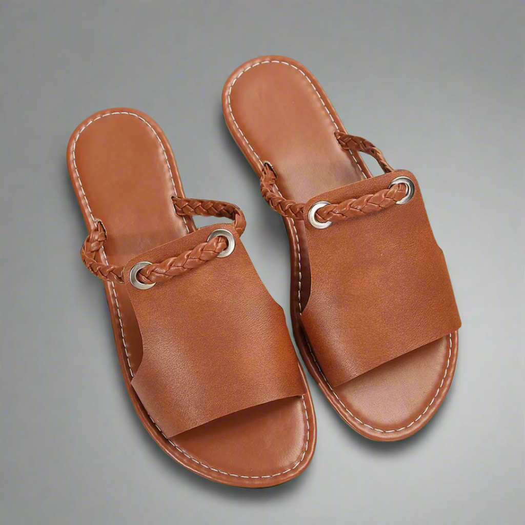 Katelina | High-Quality Handmade Flat Sandals