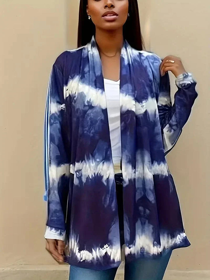 Women's Cardigan - Open Front - Long Sleeved - Soft and Breathable - Casual Look