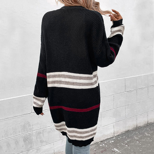 Women's Knit Cardigan - Open Front - Long and Relaxed Fit - Soft and Comfortable