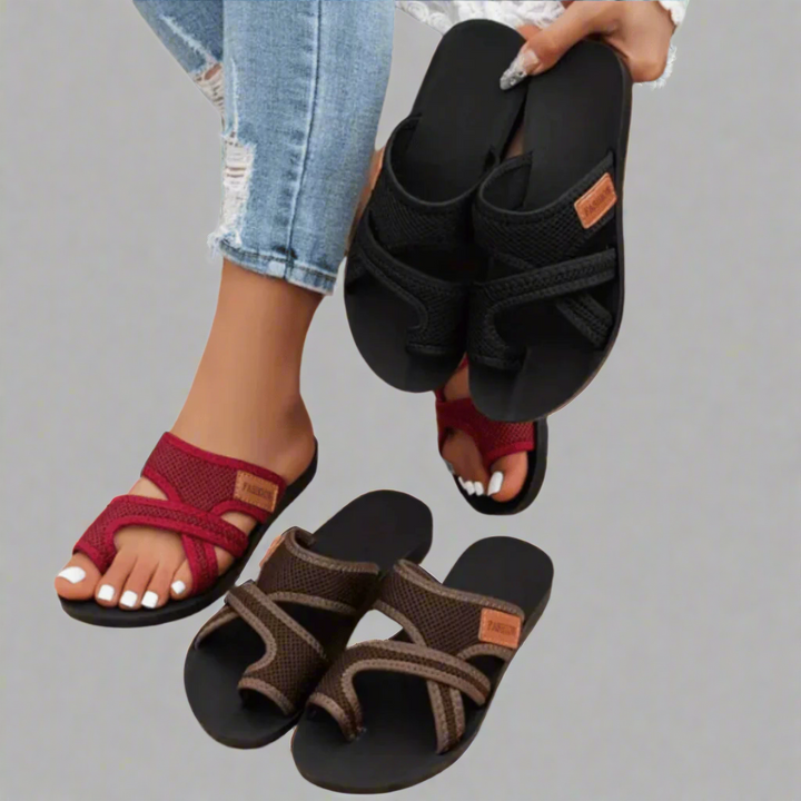 Greta | High-Quality Mesh Sandals with Breathable Design