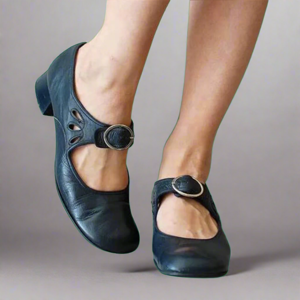 Denisa | Comfortable Orthopedic Leather Sandals with Comfort Wedge Sole