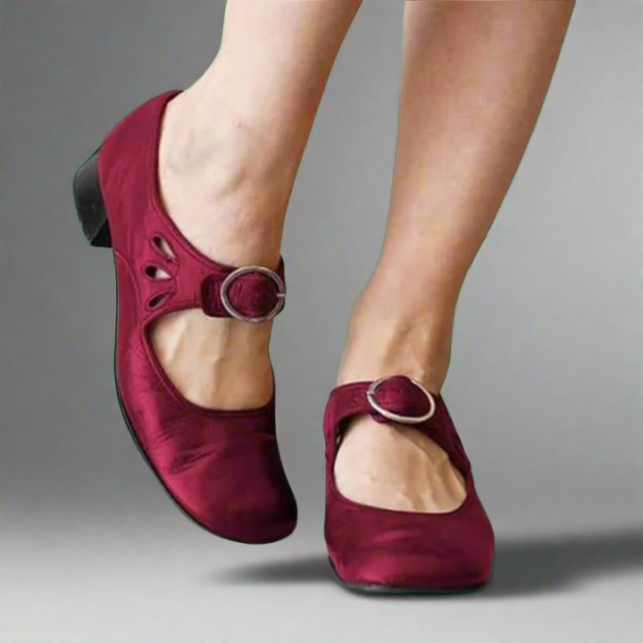 Denisa | Comfortable Orthopedic Leather Sandals with Comfort Wedge Sole