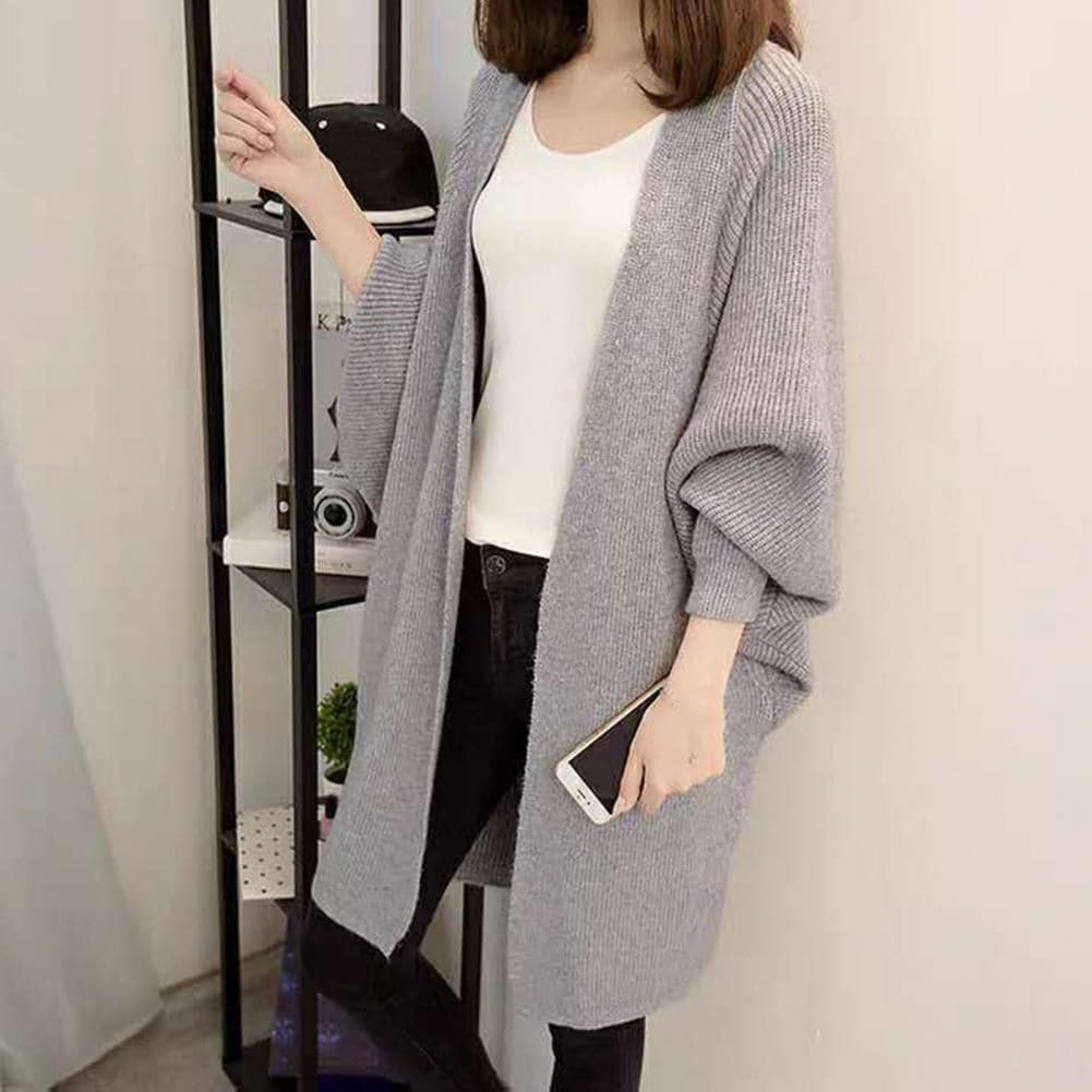 Women's Cardigan - Long Knit - Oversized Fit - Open Front - Soft and Warm