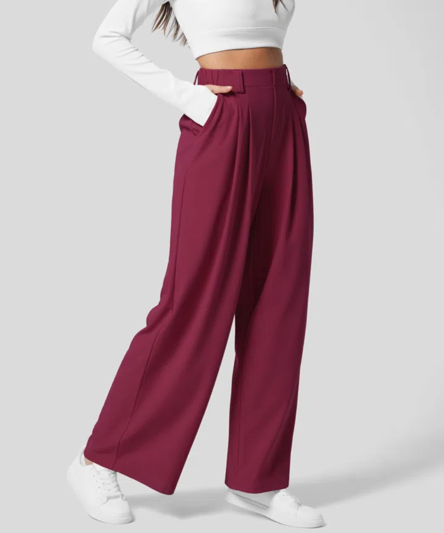 Bellamont - Stylish High Waist Elastic Pants