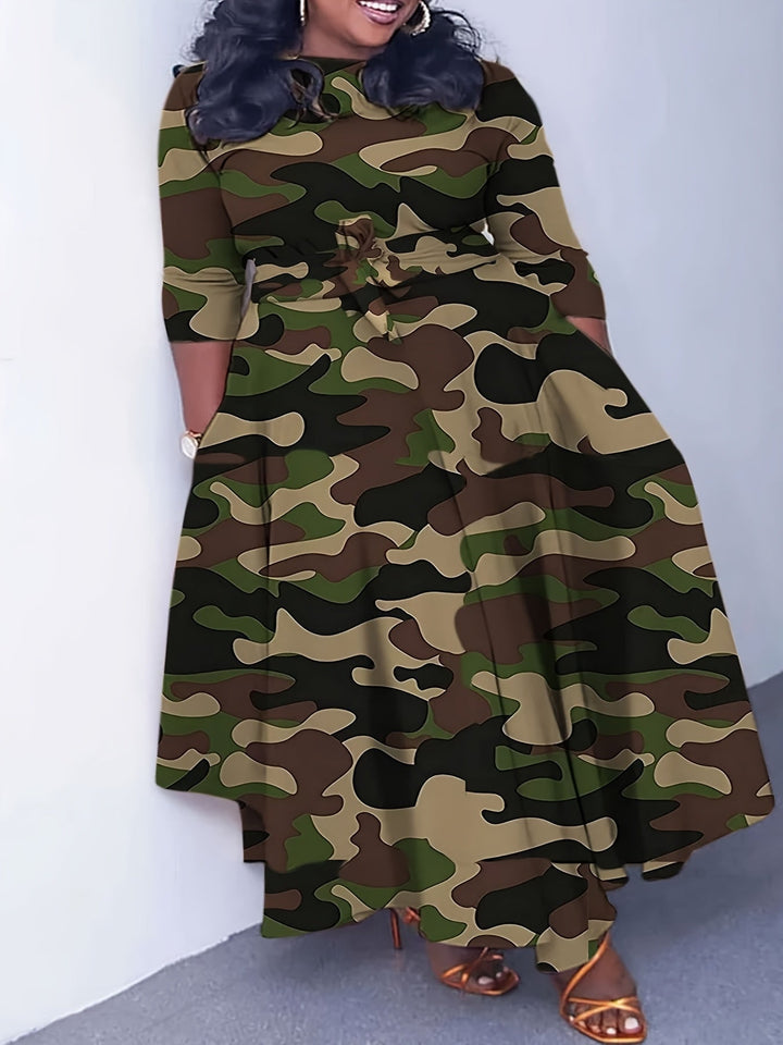 Hannah | Colorful Dress in Plus Sizes