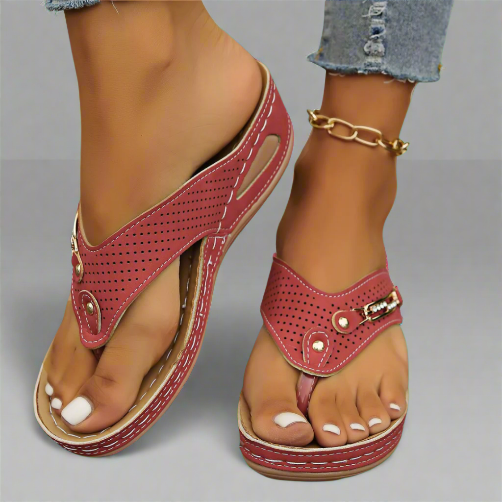 Mira | Comfortable and Stylish Retro Sandals for Women with Arch Support