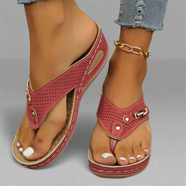 Mira | Comfortable and Stylish Retro Sandals for Women with Arch Support