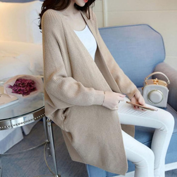 Women's Cardigan - Long Knit - Oversized Fit - Open Front - Soft and Warm