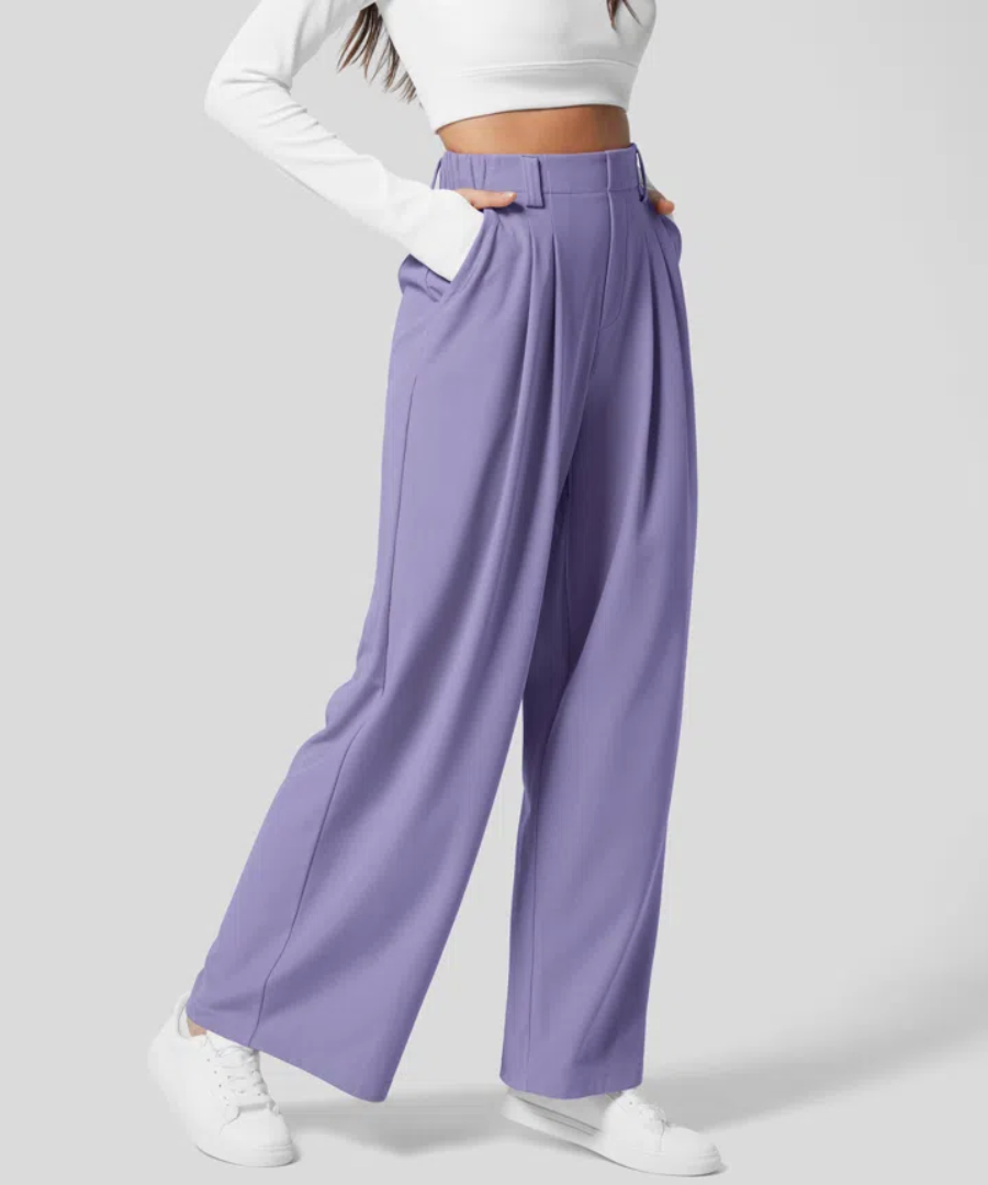 Bellamont - Stylish High Waist Elastic Pants