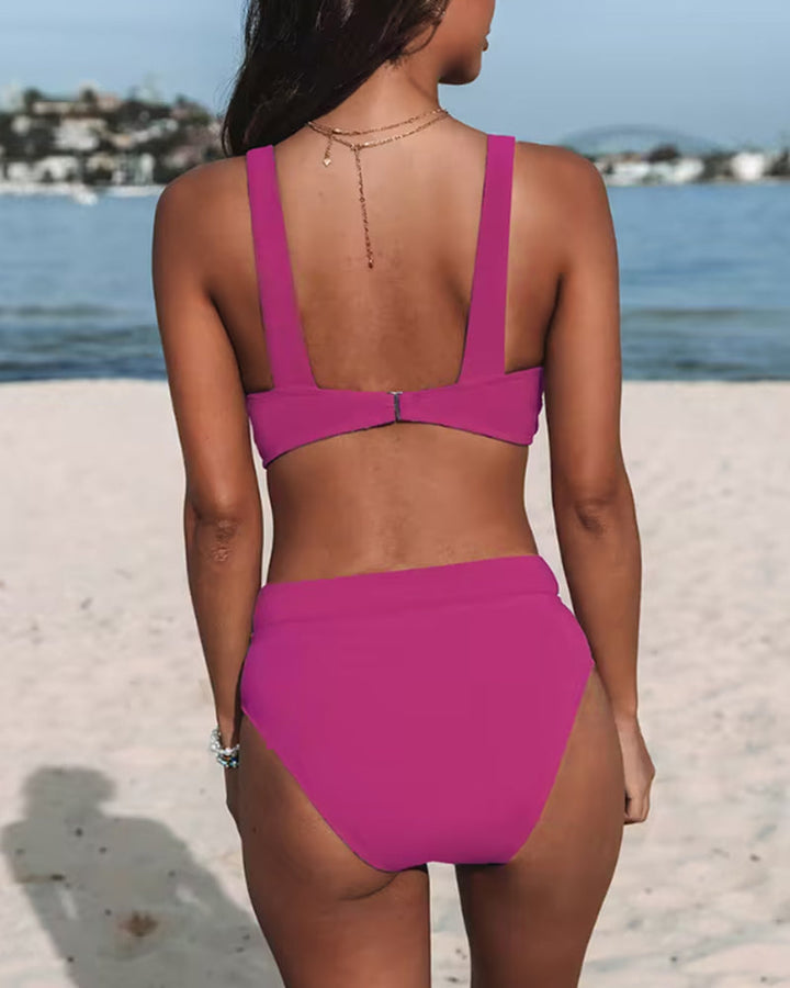 High Waist One-Piece Swimsuits