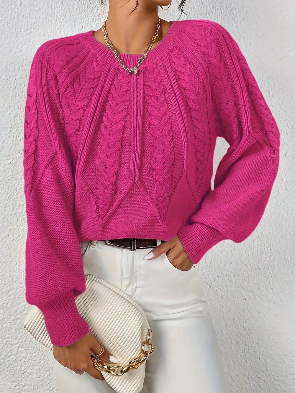 SOLINE™ – ELEGANT MINIMALIST KNIT TOP