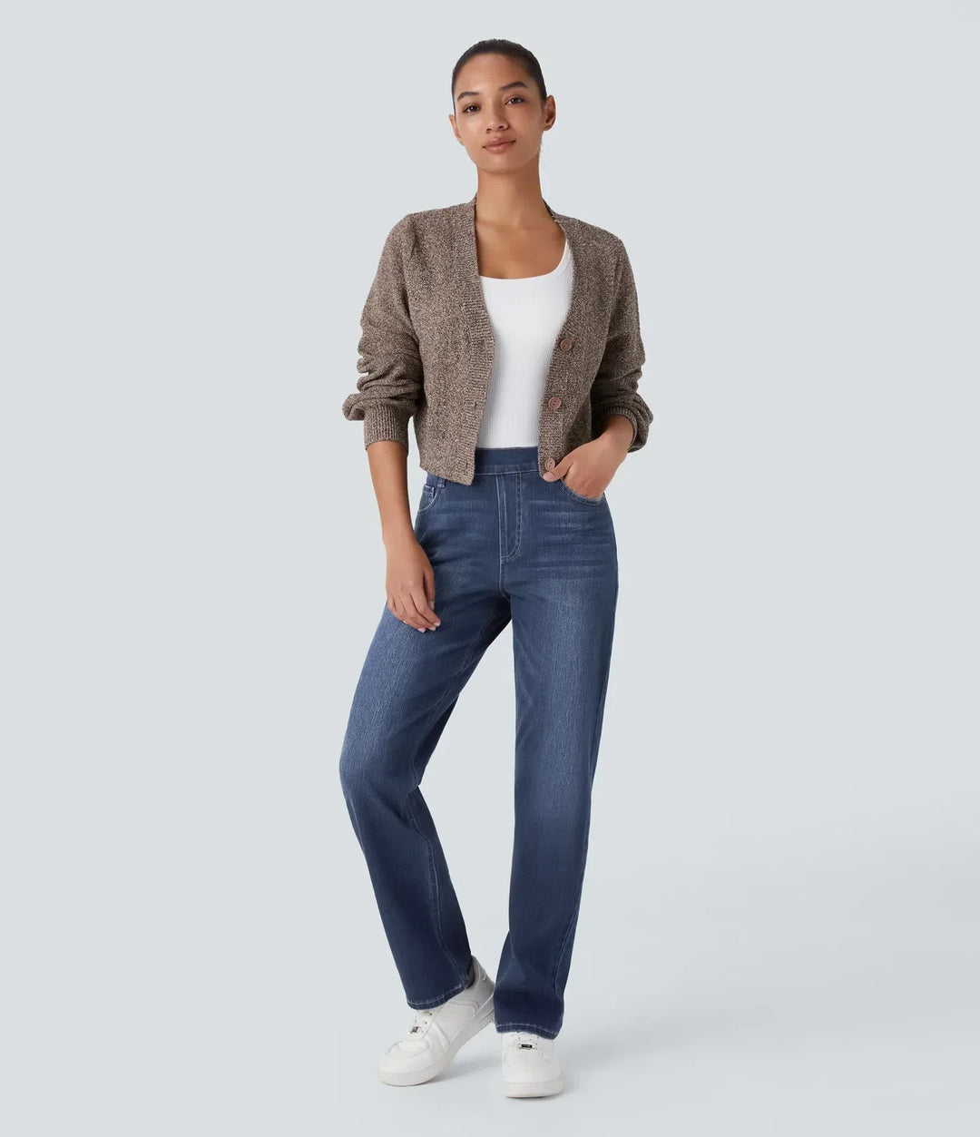 Bellamont | Comfortable Pants with High Waist and Stretchy Material