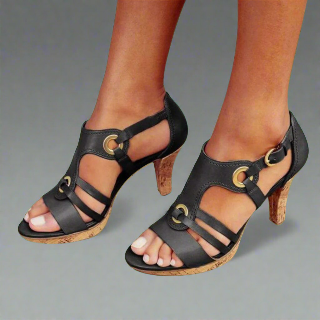 Wiebke | Elegant Sandals with Open Toe – Comfortable and Fashionable