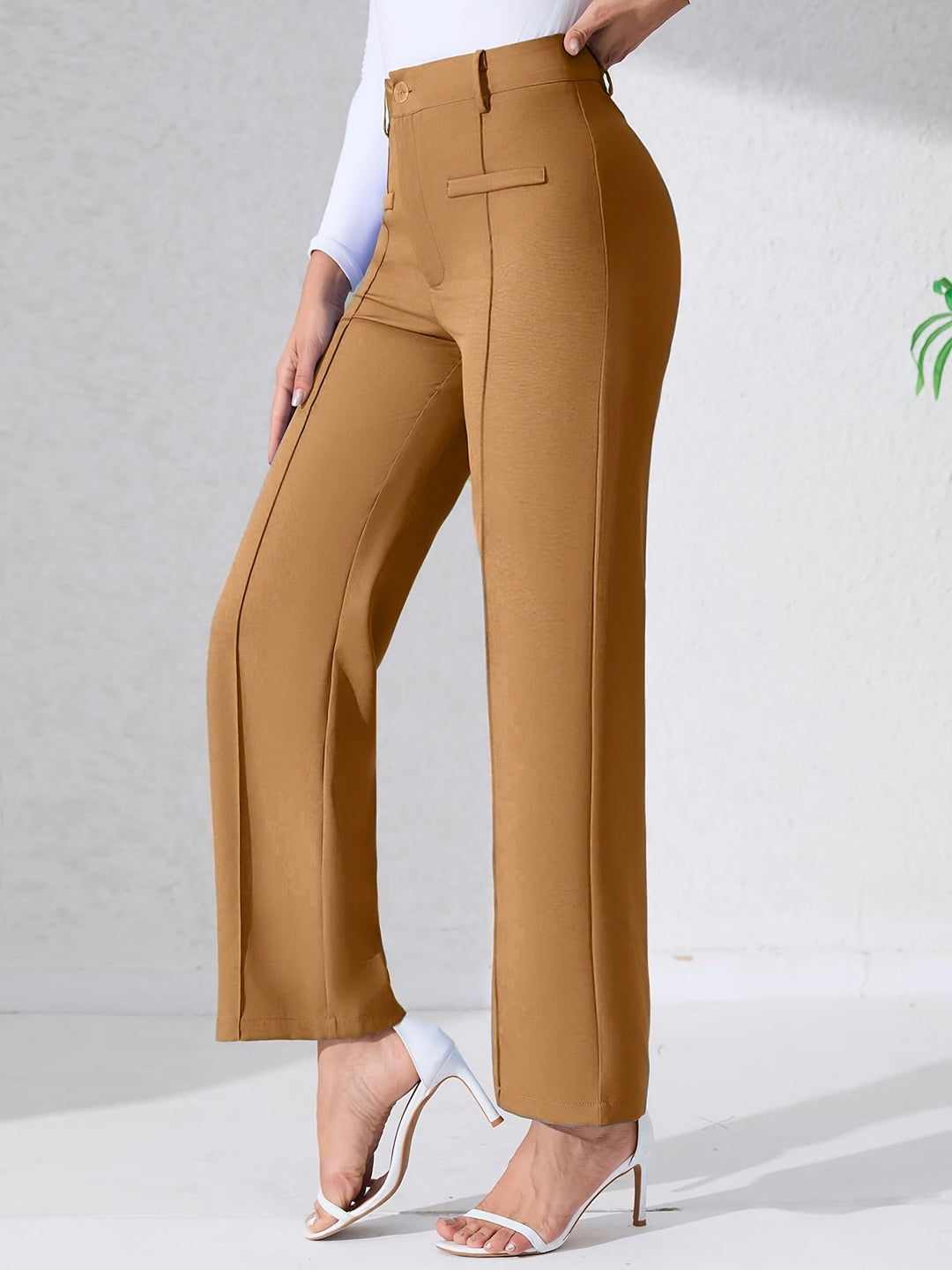 Bellamont – Premium High Waist Pants with Wide Leg