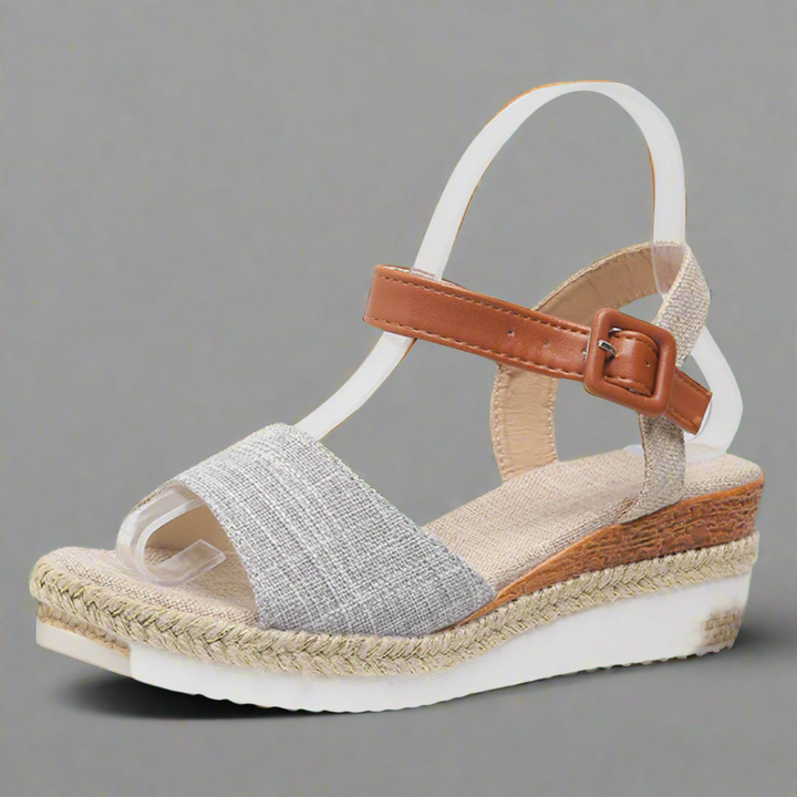 Almuth | Elegant Women's Sandals with Comfortable Wedge Heel – Perfect for Summer