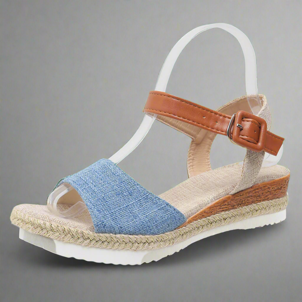 Almuth | Elegant Women's Sandals with Comfortable Wedge Heel – Perfect for Summer