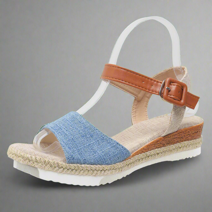 Almuth | Elegant Women's Sandals with Comfortable Wedge Heel – Perfect for Summer