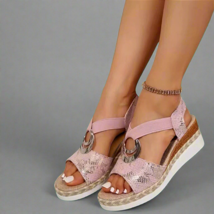 Klarisse | High-Quality Orthopedic Sandals in Croissant Design for Ultimate Comfort