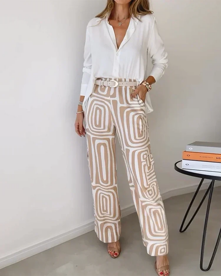Bellamont – Pants with Matching Blouse as a Gift