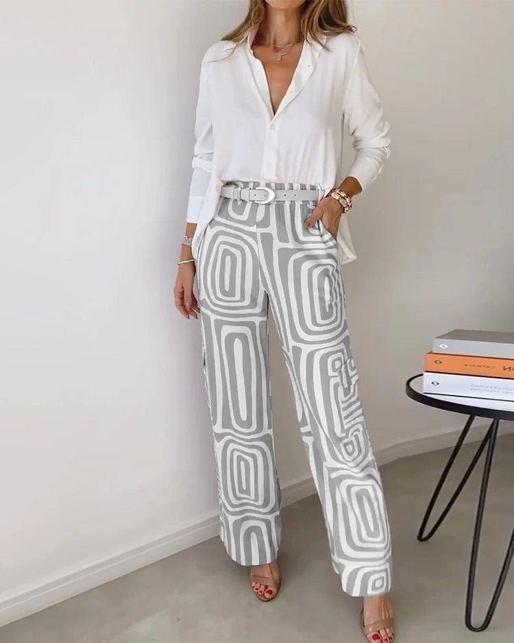 Bellamont – Pants with Matching Blouse as a Gift