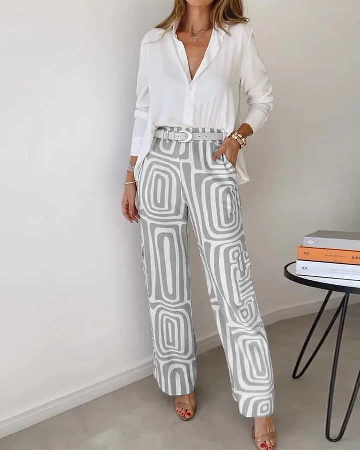 Bellamont – Pants with Matching Blouse as a Gift