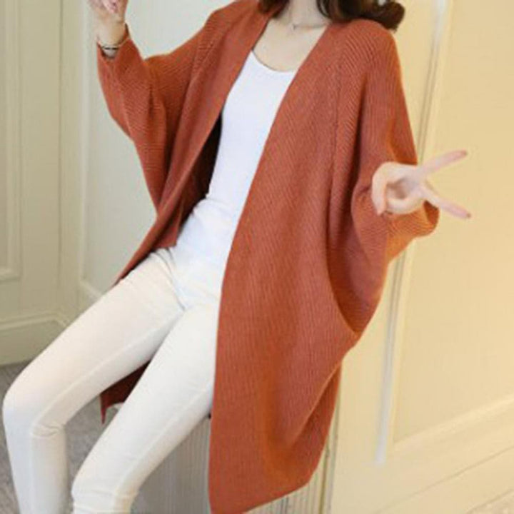 Women's Cardigan - Long Knit - Oversized Fit - Open Front - Soft and Warm