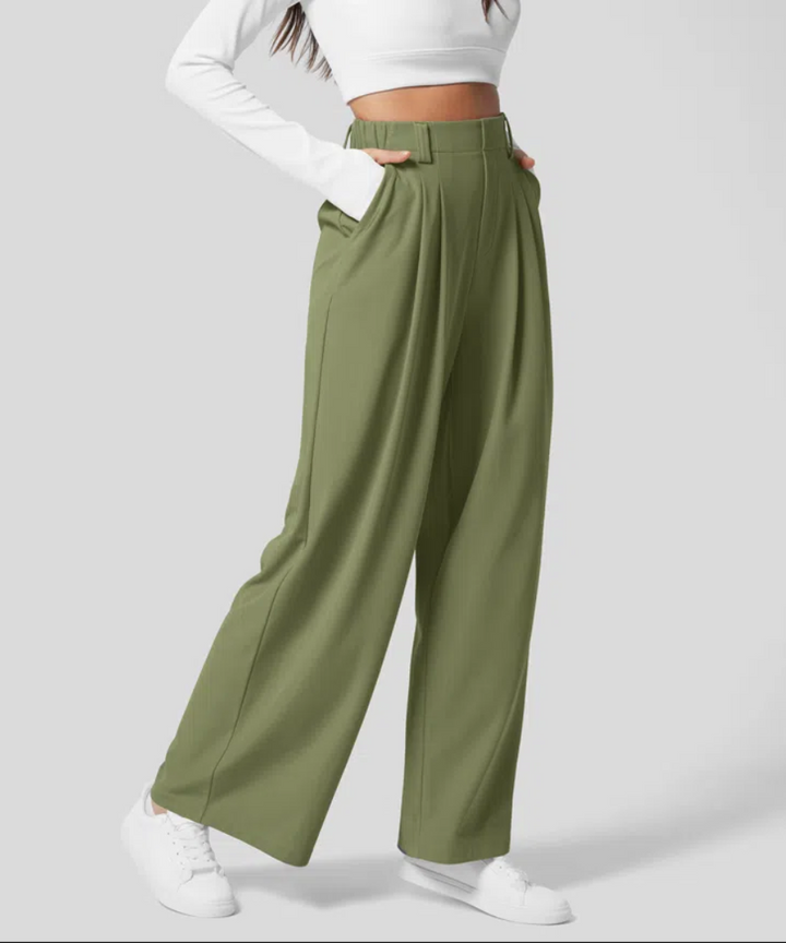 Bellamont - Stylish High Waist Elastic Pants