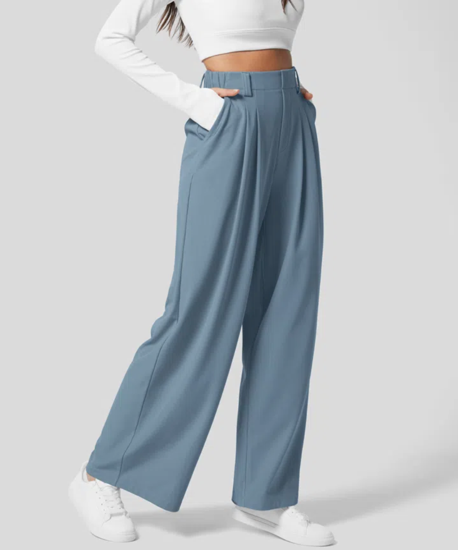 Bellamont - Stylish High Waist Elastic Pants
