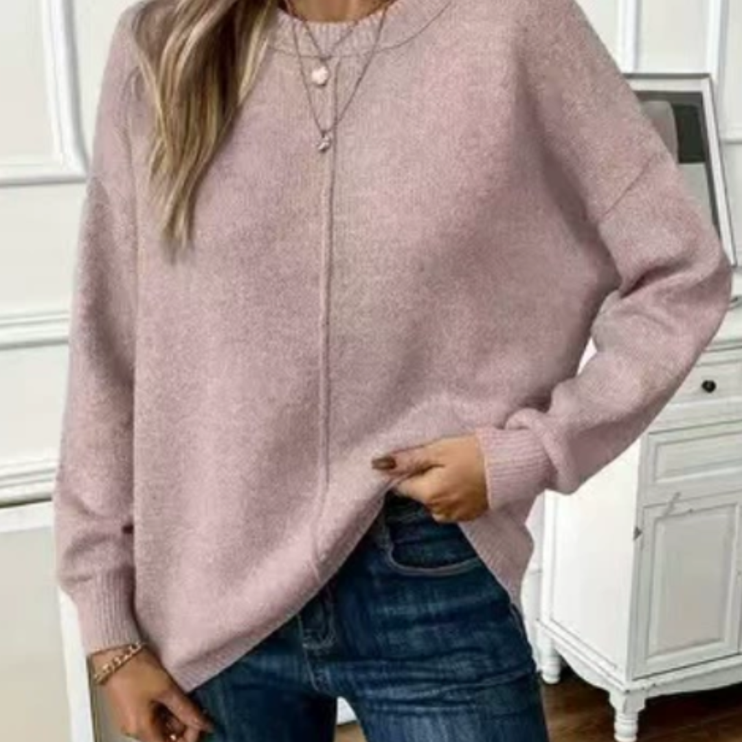 Luvelle™ - Soft Knitted Sweater with Relaxed Elegance