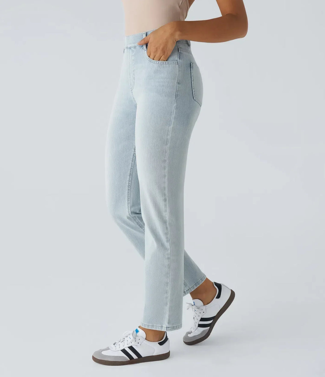 Bellamont | Comfortable Pants with High Waist and Stretchy Material