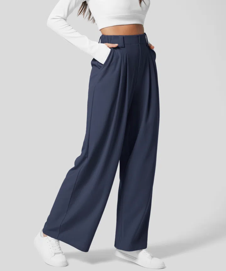 Bellamont - Stylish High Waist Elastic Pants